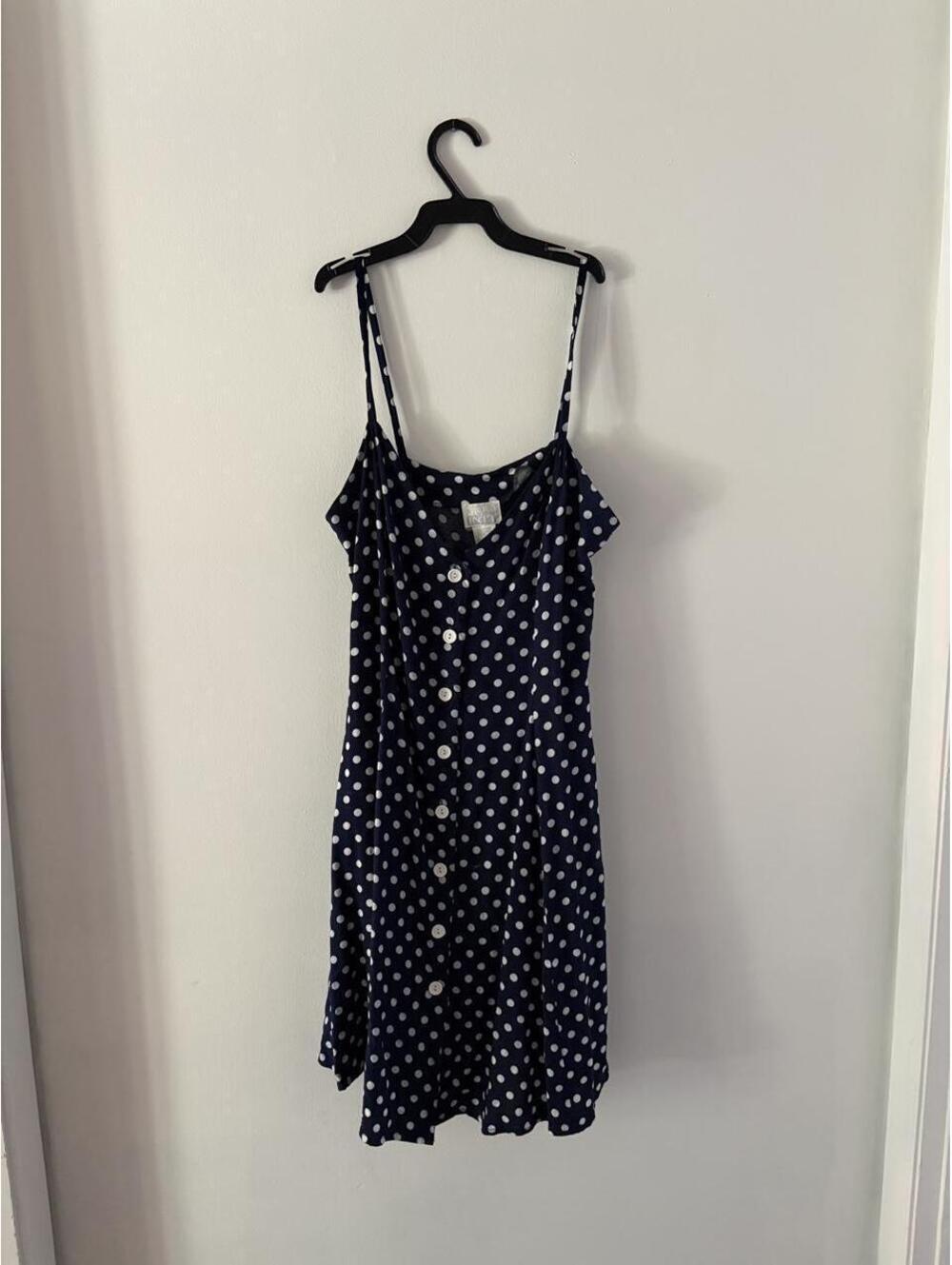 Moda International Women's Navy and Blue Dress